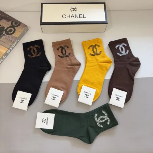 Replica Chanel Socks #1422362 $27.00 USD for Wholesale