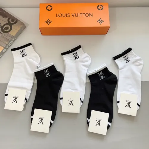 Replica Louis Vuitton LV Socks #1422366 $27.00 USD for Wholesale