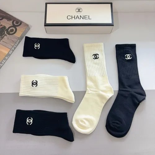 Replica Chanel Socks #1422367 $29.00 USD for Wholesale
