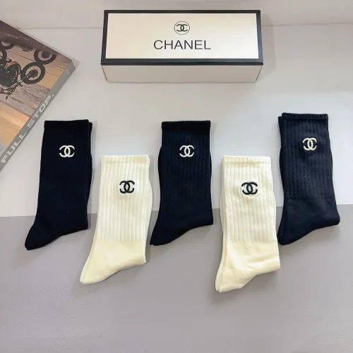 Replica Chanel Socks #1422367 $29.00 USD for Wholesale