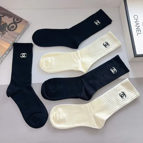 Replica Chanel Socks #1422367 $29.00 USD for Wholesale
