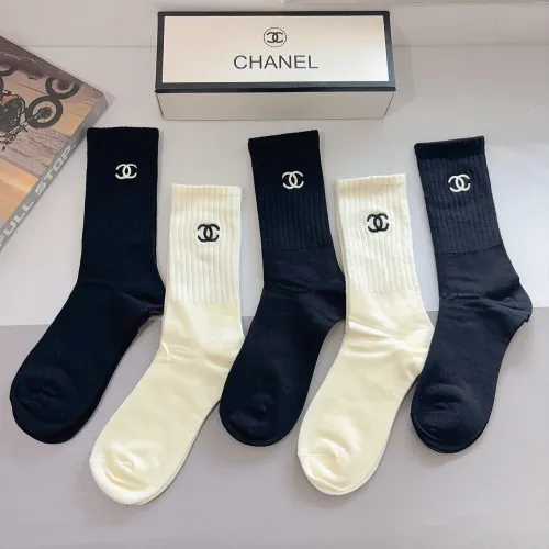 Replica Chanel Socks #1422367 $29.00 USD for Wholesale