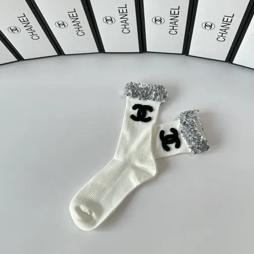 Replica Chanel Socks #1422383 $27.00 USD for Wholesale