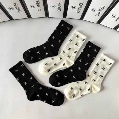 Replica Chanel Socks #1422390 $29.00 USD for Wholesale