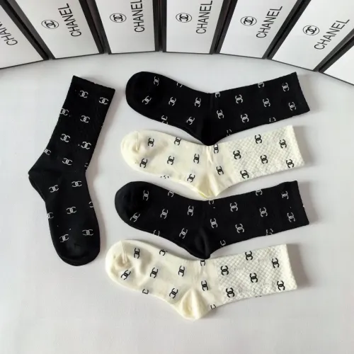 Replica Chanel Socks #1422390 $29.00 USD for Wholesale