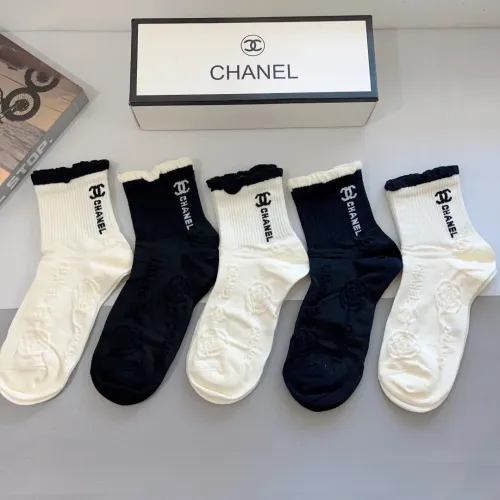 Chanel Socks #1422391 $27.00 USD, Wholesale Replica Chanel Socks