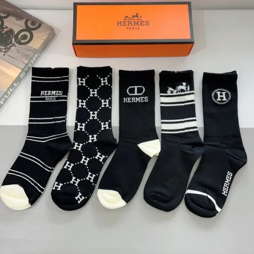 Hermes Socks #1422394 $29.00 USD, Wholesale Replica Hermes Socks