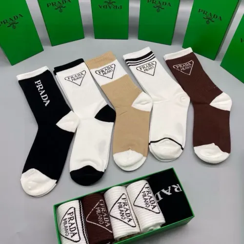 Prada Socks #1422567 $27.00 USD, Wholesale Replica Prada Socks