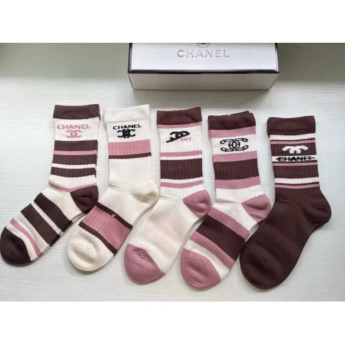 Chanel Socks For Women #1422569 $29.00 USD, Wholesale Replica Chanel Socks
