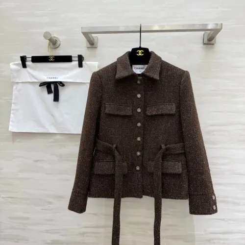 Replica Chanel Jackets Long Sleeved For Women #1422584 $172.00 USD for Wholesale