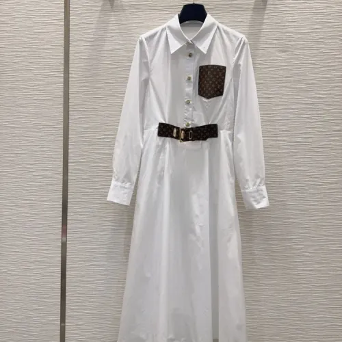 Louis Vuitton LV Dresses Long Sleeved For Women #1422600 $80.00 USD, Wholesale Replica Louis Vuitton LV Dresses