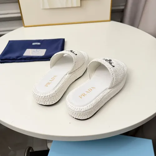 Replica Prada Slippers For Women #1422634 $92.00 USD for Wholesale