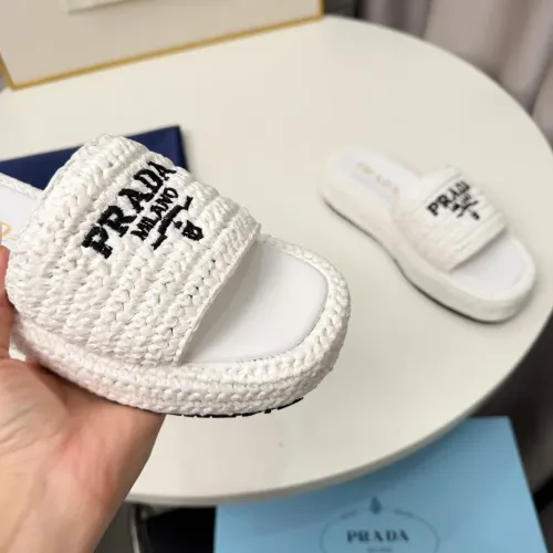 Replica Prada Slippers For Women #1422634 $92.00 USD for Wholesale