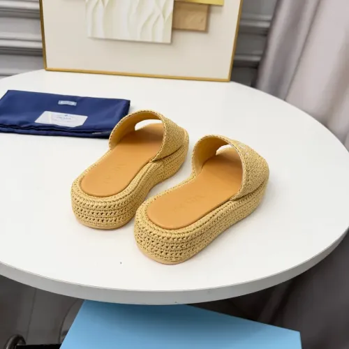 Replica Prada Slippers For Women #1422635 $92.00 USD for Wholesale