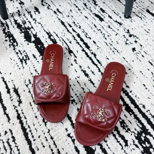 Chanel Slippers For Women #1422649 $100.00 USD, Wholesale Replica Chanel Slippers