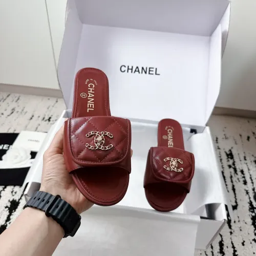 Replica Chanel Slippers For Women #1422649 $100.00 USD for Wholesale