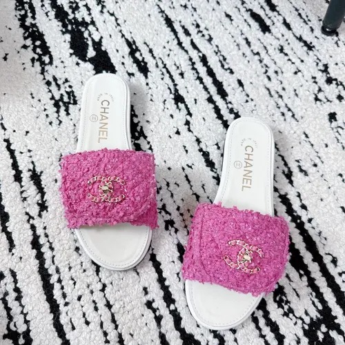 Chanel Slippers For Women #1422654 $100.00 USD, Wholesale Replica Chanel Slippers