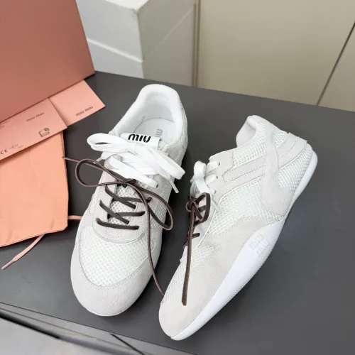 Replica MIU MIU Casual Shoes For Women #1422658 $92.00 USD for Wholesale