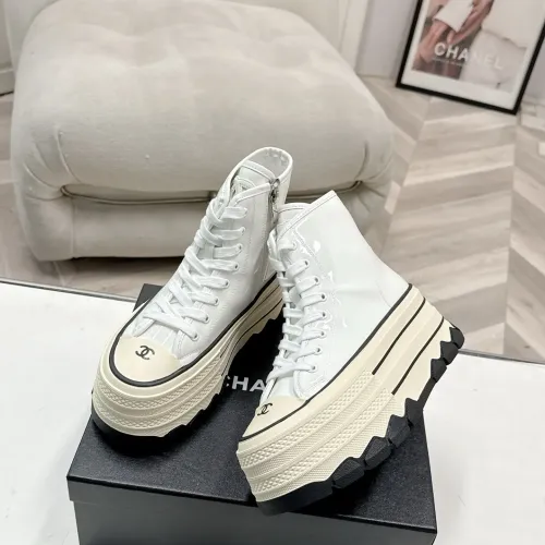 Chanel High Tops Shoes For Women #1422661 $112.00 USD, Wholesale Replica Chanel High Tops Shoes