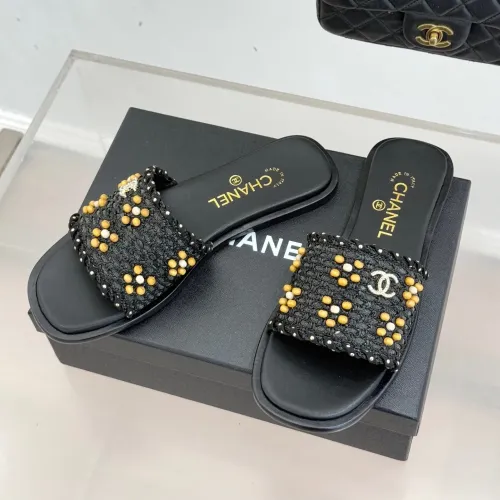 Chanel Slippers For Women #1422686 $105.00 USD, Wholesale Replica Chanel Slippers