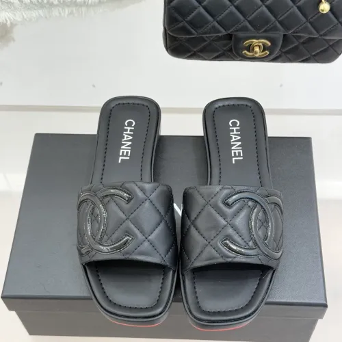 Replica Chanel Slippers For Women #1422698 $96.00 USD for Wholesale