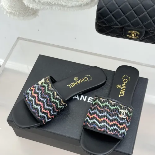 Chanel Slippers For Women #1422713 $100.00 USD, Wholesale Replica Chanel Slippers