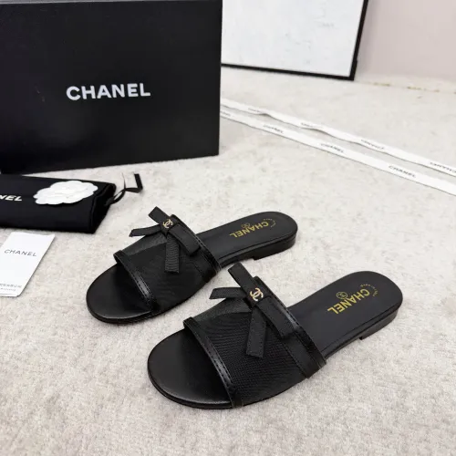Chanel Slippers For Women #1422722 $82.00 USD, Wholesale Replica Chanel Slippers