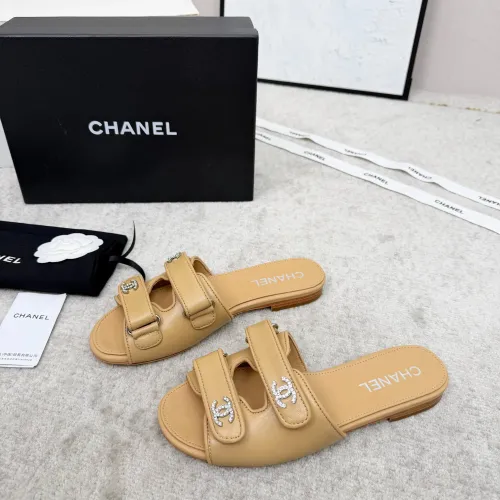 Chanel Slippers For Women #1422733 $98.00 USD, Wholesale Replica Chanel Slippers