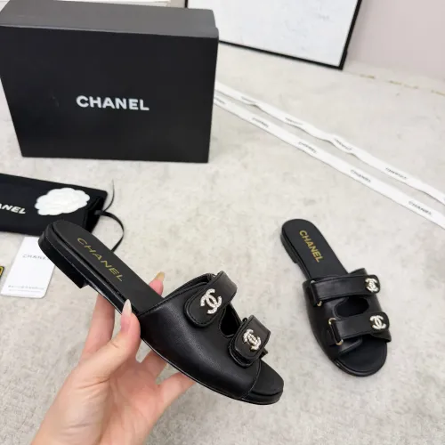 Replica Chanel Slippers For Women #1422734 $98.00 USD for Wholesale
