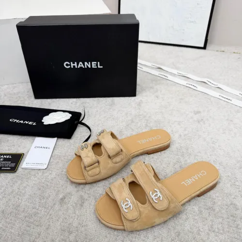 Chanel Slippers For Women #1422735 $98.00 USD, Wholesale Replica Chanel Slippers