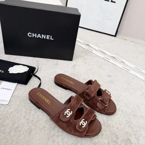 Replica Chanel Slippers For Women #1422736 $98.00 USD for Wholesale