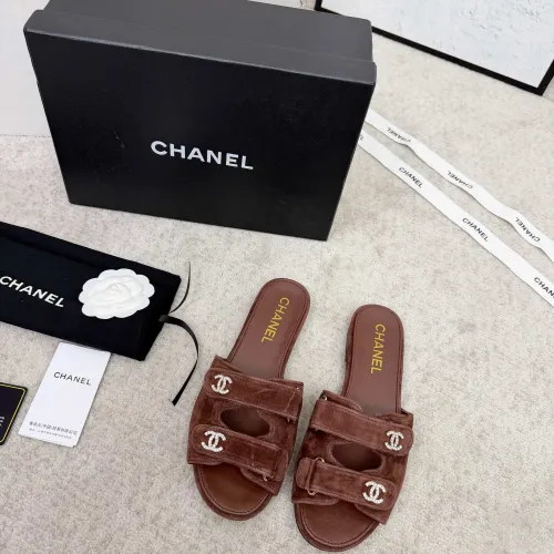 Replica Chanel Slippers For Women #1422736 $98.00 USD for Wholesale