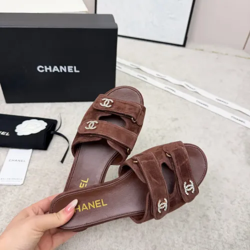 Replica Chanel Slippers For Women #1422736 $98.00 USD for Wholesale