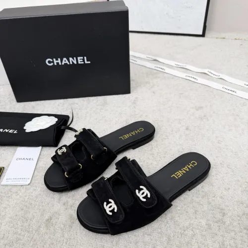 Chanel Slippers For Women #1422737 $98.00 USD, Wholesale Replica Chanel Slippers