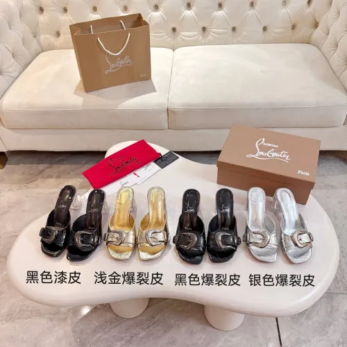 Replica Christian Louboutin CL Slippers For Women #1422746 $100.00 USD for Wholesale