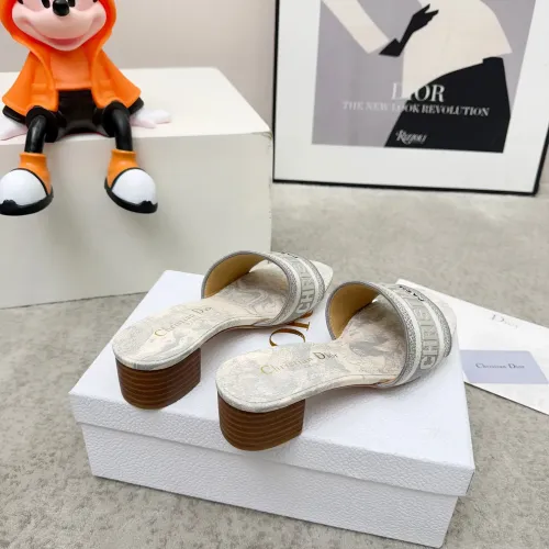 Replica Christian Dior Slippers For Women #1422767 $80.00 USD for Wholesale