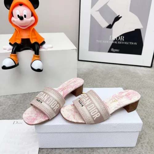 Christian Dior Slippers For Women #1422768 $80.00 USD, Wholesale Replica Christian Dior Slippers
