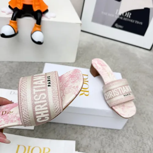 Replica Christian Dior Slippers For Women #1422768 $80.00 USD for Wholesale