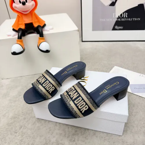 Christian Dior Slippers For Women #1422771 $80.00 USD, Wholesale Replica Christian Dior Slippers