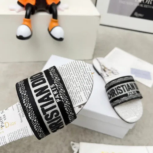 Replica Christian Dior Slippers For Women #1422781 $76.00 USD for Wholesale