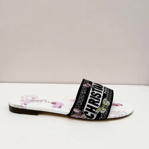 Replica Christian Dior Slippers For Women #1422782 $76.00 USD for Wholesale