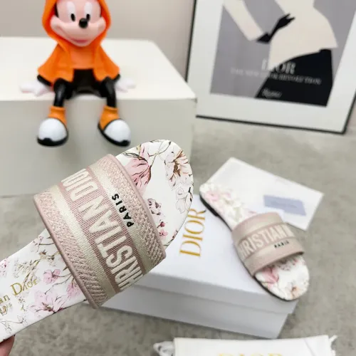 Replica Christian Dior Slippers For Women #1422785 $76.00 USD for Wholesale