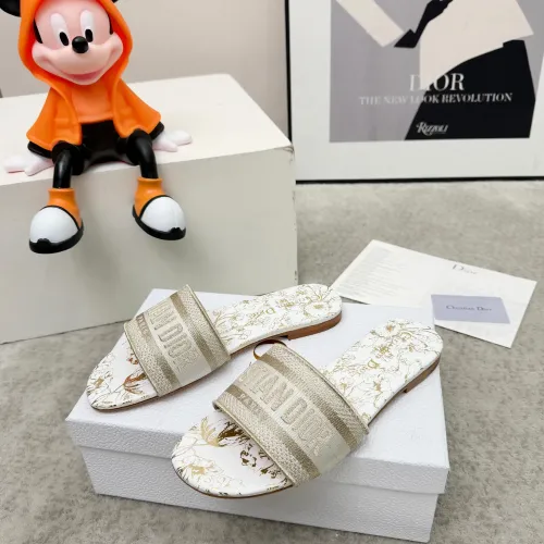 Christian Dior Slippers For Women #1422787 $76.00 USD, Wholesale Replica Christian Dior Slippers