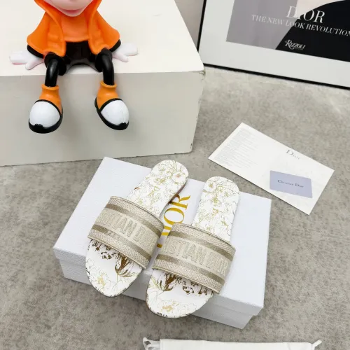 Replica Christian Dior Slippers For Women #1422787 $76.00 USD for Wholesale