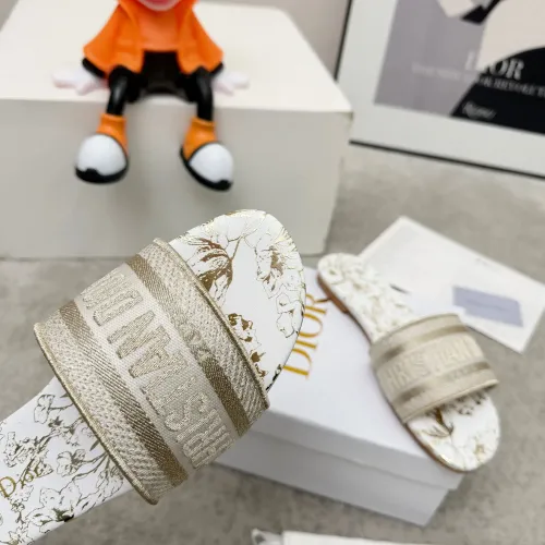 Replica Christian Dior Slippers For Women #1422787 $76.00 USD for Wholesale