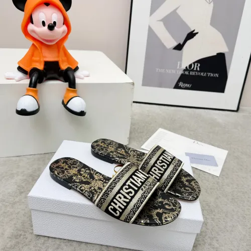 Replica Christian Dior Slippers For Women #1422788 $76.00 USD for Wholesale