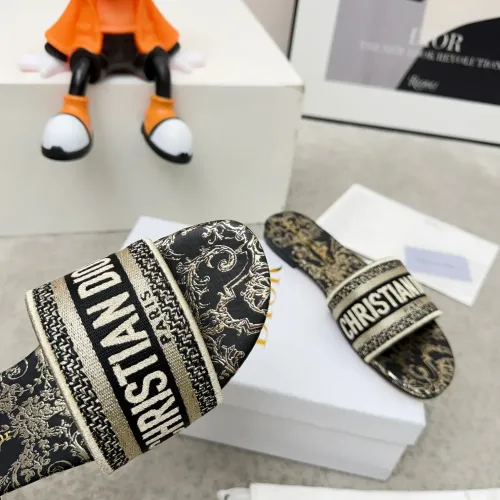 Replica Christian Dior Slippers For Women #1422788 $76.00 USD for Wholesale