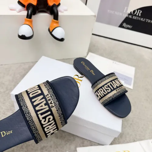 Replica Christian Dior Slippers For Women #1422791 $76.00 USD for Wholesale