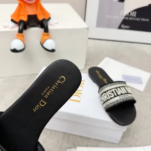 Replica Christian Dior Slippers For Women #1422791 $76.00 USD for Wholesale