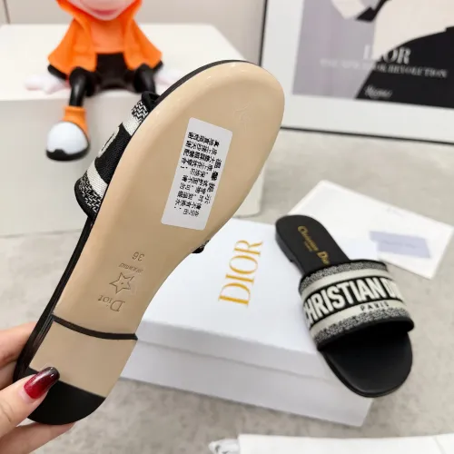 Replica Christian Dior Slippers For Women #1422794 $76.00 USD for Wholesale